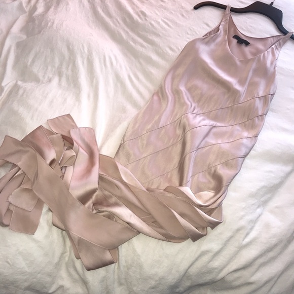 SOLD. Alexander Wang Silk Streamer Dress - Picture 12 of 12